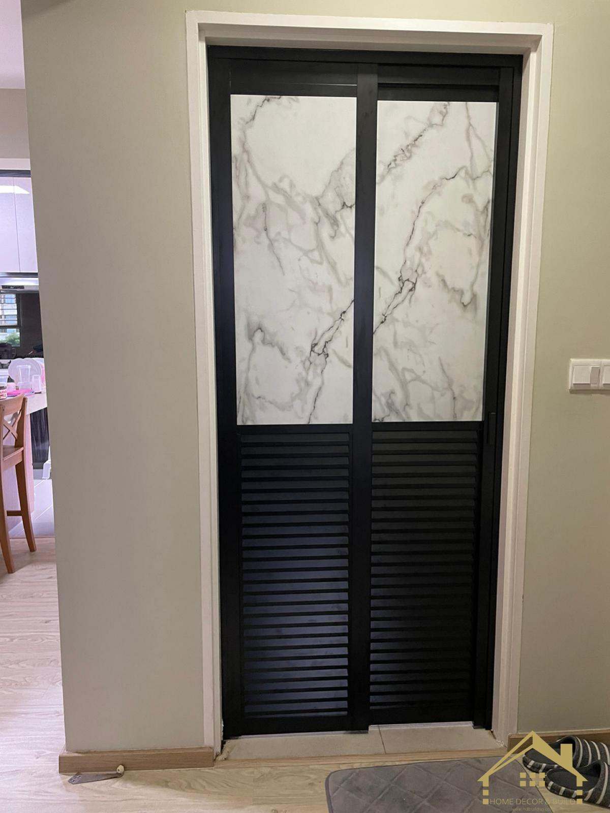 Louver Slide & Swing Door